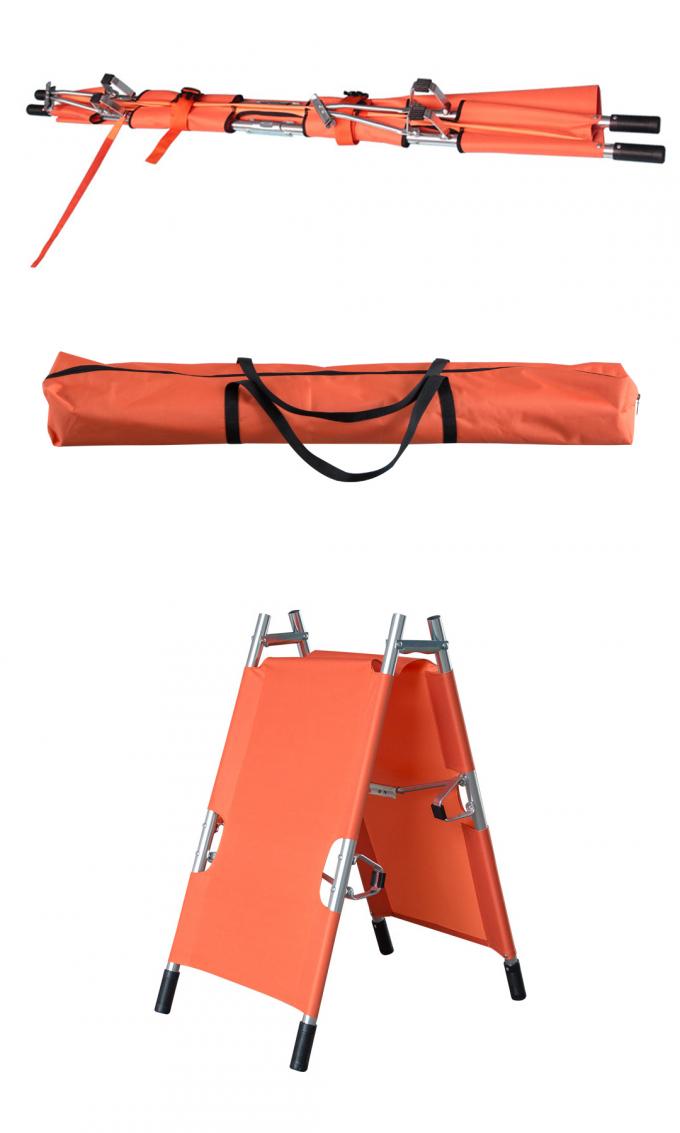 Fire Rescue Stretcher Two Folding Medical Stretcher Fire Rescue Transport Inverted ...