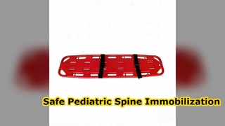 Pediatric emergency spinal board