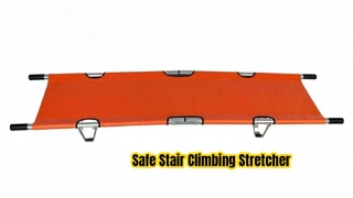 Portable Folding Rescue Stretcher, Emergency Stretcher for Hospitals and Outdoor Use