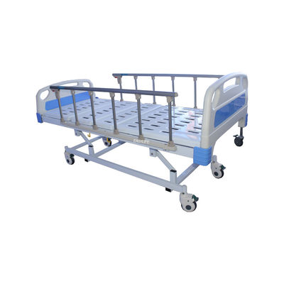 3 Function Heavy Duty Manual Hospital Beds 80 Deg For Patient Nursing