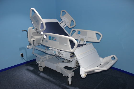 105CM Electric Hospital Bed With Mattress Eight Function Emergency Rescue