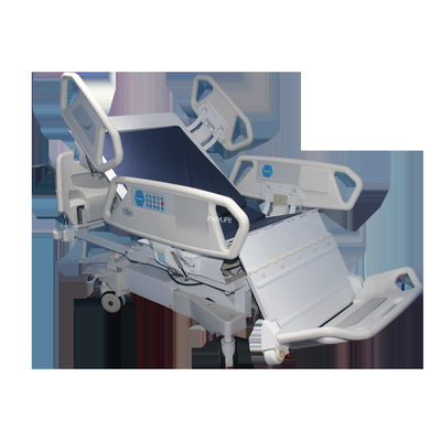 Metal 0.85M 240kgs Adjustable Electric Hospital Bed  For Patient Single Crank For Home And ICU Use