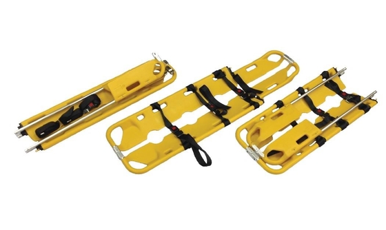 Good price Aluminum Alloy Adjustable Length Medical  Fold Plastic Scoop Stretcher Folding Stretcher online