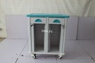 ABS Hard Plastic Hospital Trolley 25 30 40 50 60 80 Cells Premium Metal