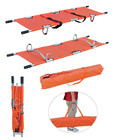 Good price Hospital Portable Ambulance Emergency Stretcher 2 Sections Aluminum Alloy Folding Patient online