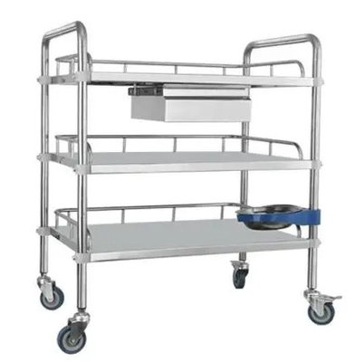 Good price Stainless Steel Medical Device Cart Detachable Medical Cart Multifunctional online