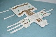 Adjustable Chest Splint Medical Extrication Device With Rescue Equipment For First-Aid
