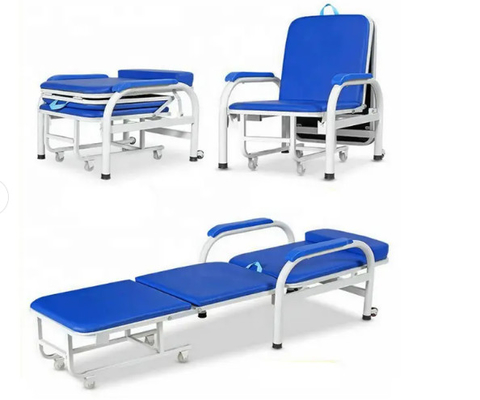 Good price Hospital Accompany Sleeping Folding Chair Pvc Artificial Leather 190*65*62cm online