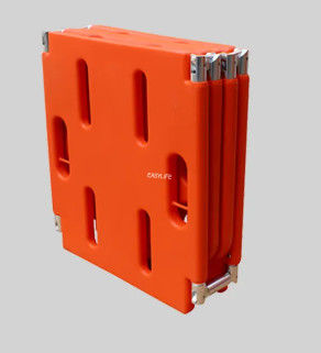 Abs Plastic 4 Fold Spine Board Stretcher Medical Floating Water Rescue Folding