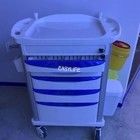 33 In Crash Cart Emergency Medical Equipment Trolley Nursing ISO 9001