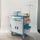 33 In Crash Cart Emergency Medical Equipment Trolley Nursing ISO 9001