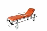 Low Frame Structure Aluminum Folding Ambulance Stretcher Patient Transport For Rescue