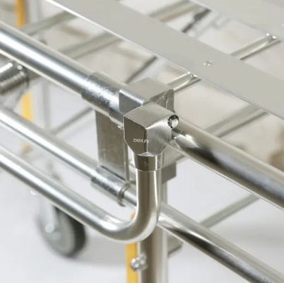 Luxury Multifunctional Transfer Trolley Hospital Bed Ambulance Chair Stretcher