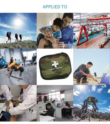 Camouflage Large Capacity First Aid Kit Wilderness Survival Kit Outdoor Rescue Paramedic Medical Kit