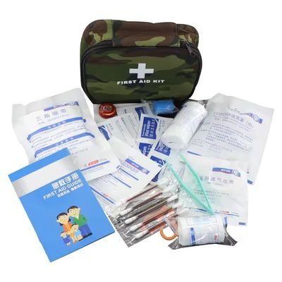 Camouflage Large Capacity First Aid Kit Wilderness Survival Kit Outdoor Rescue Paramedic Medical Kit