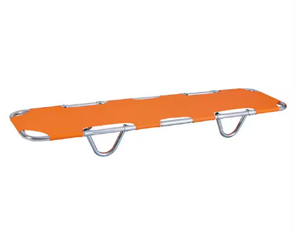 Good price Aluminum Alloy Folding Stretcher Medical Supplies Emergency Non Folding Stretcher 187cm 18 Cm online