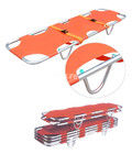 Aluminum Alloy Folding Stretcher Medical Supplies Emergency Non Folding Stretcher 187cm 18 Cm