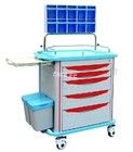 Hospital Abs Emergency Trolley Crash Cart With Drawers Medical Cart Supplies