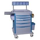 Hospital Abs Emergency Trolley Crash Cart With Drawers Medical Cart Supplies