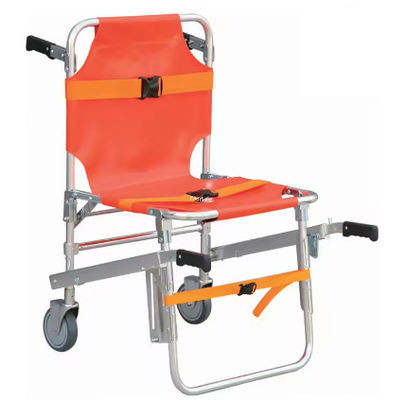 Emergency Aluminum Alloy Evacuation Foldaway Lifting Wheelchair Stair Chair Stretcher