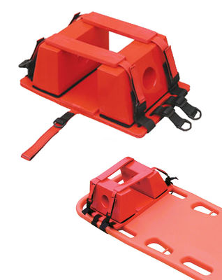 Head Block Fixing Device For Emergency Rescue Spinal Board Stretchers