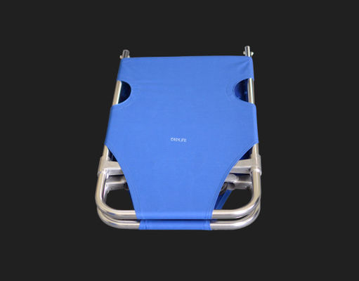 Two Fold Aluminum Alloy Light Medical Stretchers Corrosion Resistant Multi Color Easy Operate