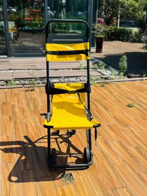 Foldable Cross Type Aluminium Alloy Stair Stretcher Crawler Structure Light Weight Small Size