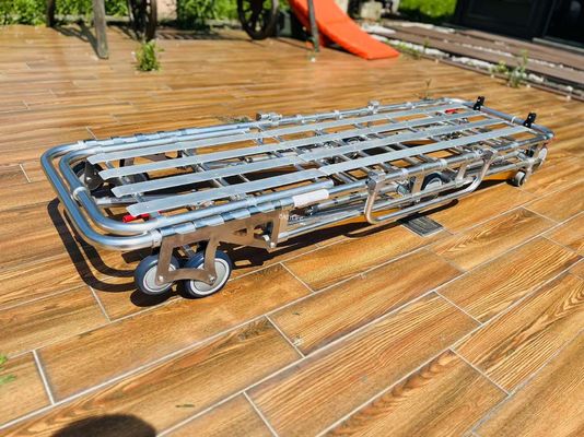 Aluminum Alloy Foldable Ambulance Stretcher Leg Adjustment For Transporting Wounded