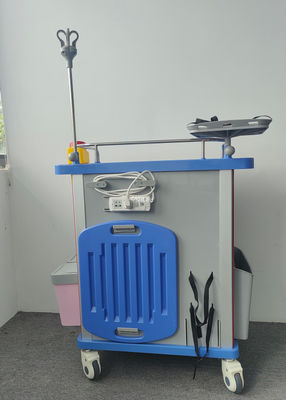 ABS Emergency Medical Equipment Trolley Hospital Medicine Cart Nursing Trolley Hospital Equipment
