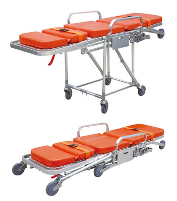 Aluminium Alloy Chair Type Ambulance Stretcher With Adjustable Back For Emergency Rescue And Rescue In Limited Space