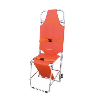 Portable And Durable Two-Wheel Foldable Chair-Type Rescue Stretchers