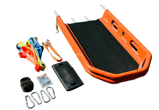 ABS Detachable Hanging Basket Stretcher Reinforced Tubes For First Aid Air