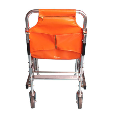 Emergency Aluminum Alloy Stair Chair Stretcher Evacuation Foldaway Lifting Wheelchair