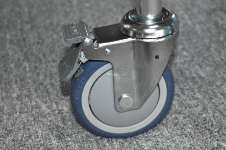 Aluminum Alloy Foldable Wide Edge Low Position Ambulance Stretcher  Rescue Trolley