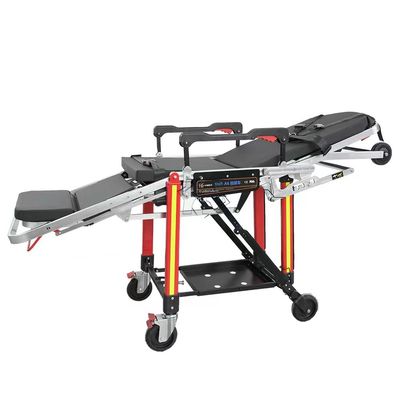 High end chair type loading stretcher