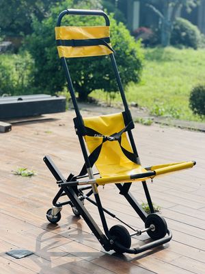 Crawler Type Stair Stretcher High Rise Building Evacuation Chair Aluminum Alloy Portable Folding Stretcher