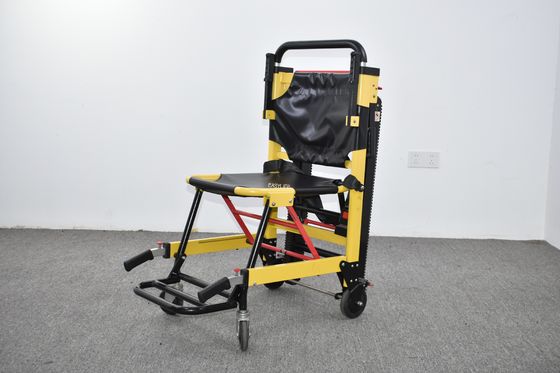 Aluminum Alloy Manual Crawler Type Stair Stretcher Foldable Lightweight For Hospital Patient Transfer