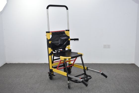 Aluminum Alloy Manual Crawler Type Stair Stretcher Foldable Lightweight For Hospital Patient Transfer