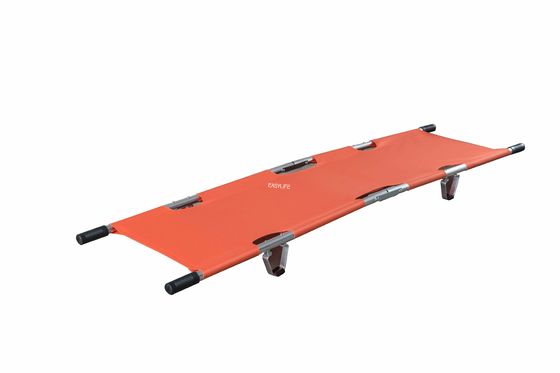 Small Size 13 Cm Folding Mortuary Stretcher Trolley