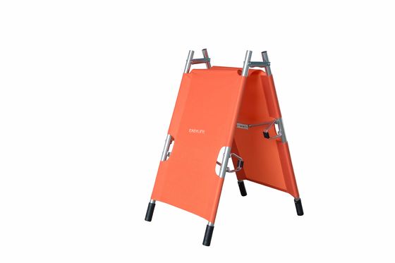Small Size 13 Cm Folding Mortuary Stretcher Trolley