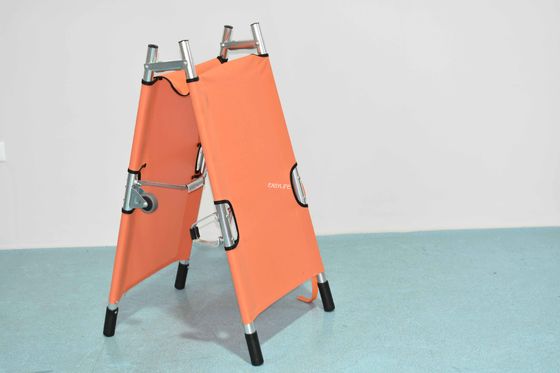 W550MM Wheeled Folding Medical Stretcher