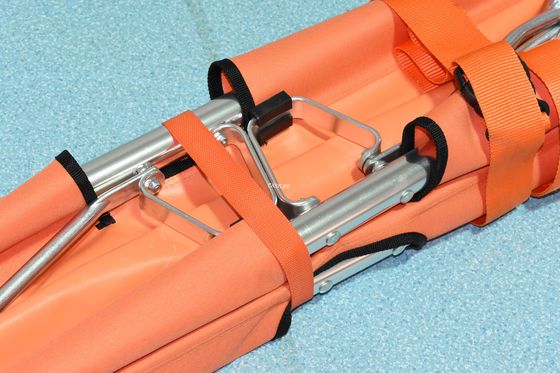 Portable Aluminum Alloy Foldaway Stretcher,  Emergency Patient Transfer