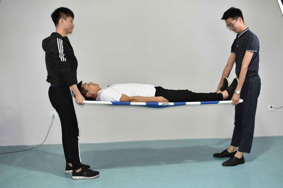 2 fold hospital patient transfer emergency stretcher 6.5 Kg 185cm