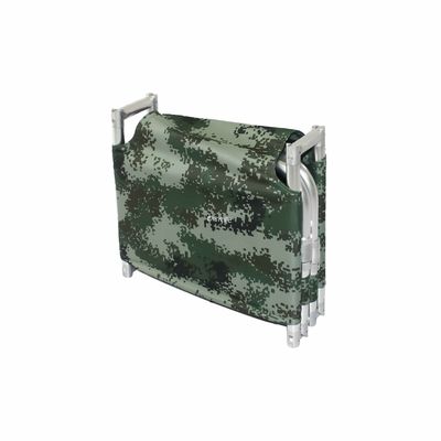 Two Wheels Two Supporting Legs Four Folde Stretcher Trolley 1200D Camouflage Oxford Leather