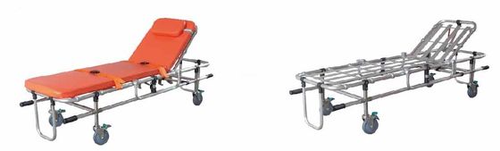 550mm 30 Degree Medical Wheeled Ambulance Stretcher Low Position Stretcher Ambulance