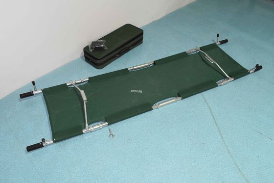 Folding Compact Medical Stretcher Emergency Rescue 214*55*12CM