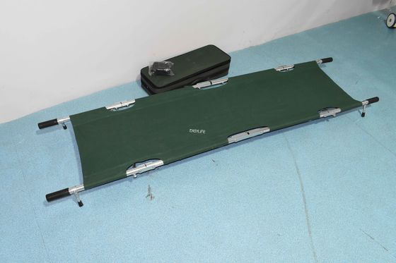 DG-A4 direct Manufacturer for Portable Hospital Foldable Stretcher Medical Rescue Stretcher Four Folding Stretcher