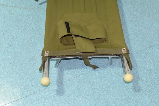 Aluminum Alloy Folding Medical Stretcher 200 X 46 X 16cm For Ambulance 9 Kg