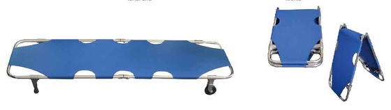 20CM 50CM Ambulance Scoop Folding Medical Stretcher Small Wheels For Hospital