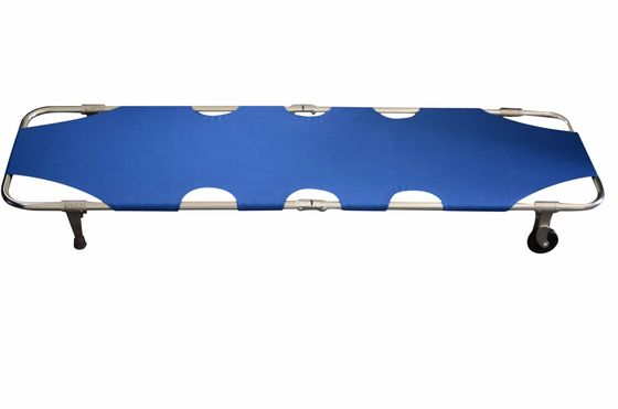 20CM 50CM Ambulance Scoop Folding Medical Stretcher Small Wheels For Hospital